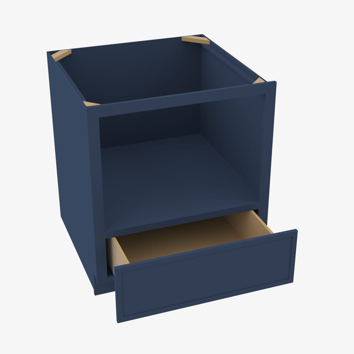 PD-B27MW 30W 27 Inch Microwave Base Cabinet | Petit Blue
