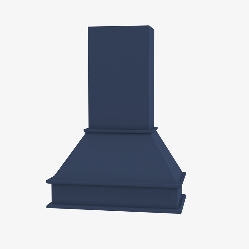 PD-CWH36 36 Inch Wall Range Hood Cabinet with Trimmable Top | Petit Blue - image 3