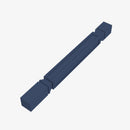 PD-LEG75 B3x3 Trimmable Full Decor Leg | TSG Forevermark Petit Blue - image 1