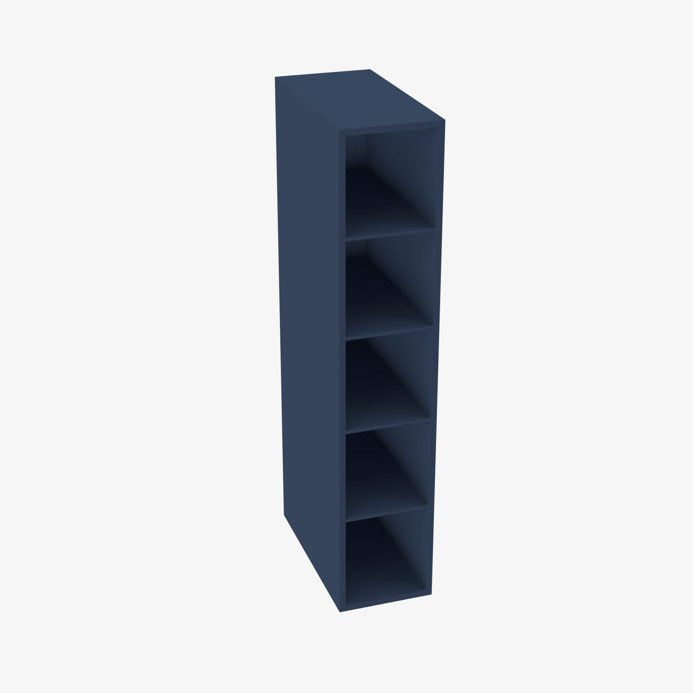 PD-WC630 6 Inch Wall Cube Cabinet with 5 Cubes | Petit Blue