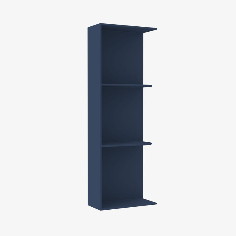 PD-WES542 Wall End Shelf with Open Shelves | TSG Forevermark Petit Blue - image 4