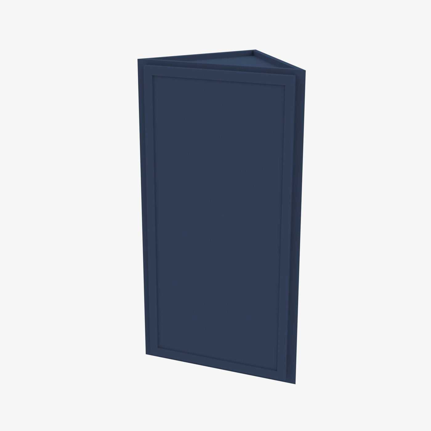 PD-AW36 Single Door Cabinets 36 Inch Wall Angle Corner Cabinet | Petit Blue