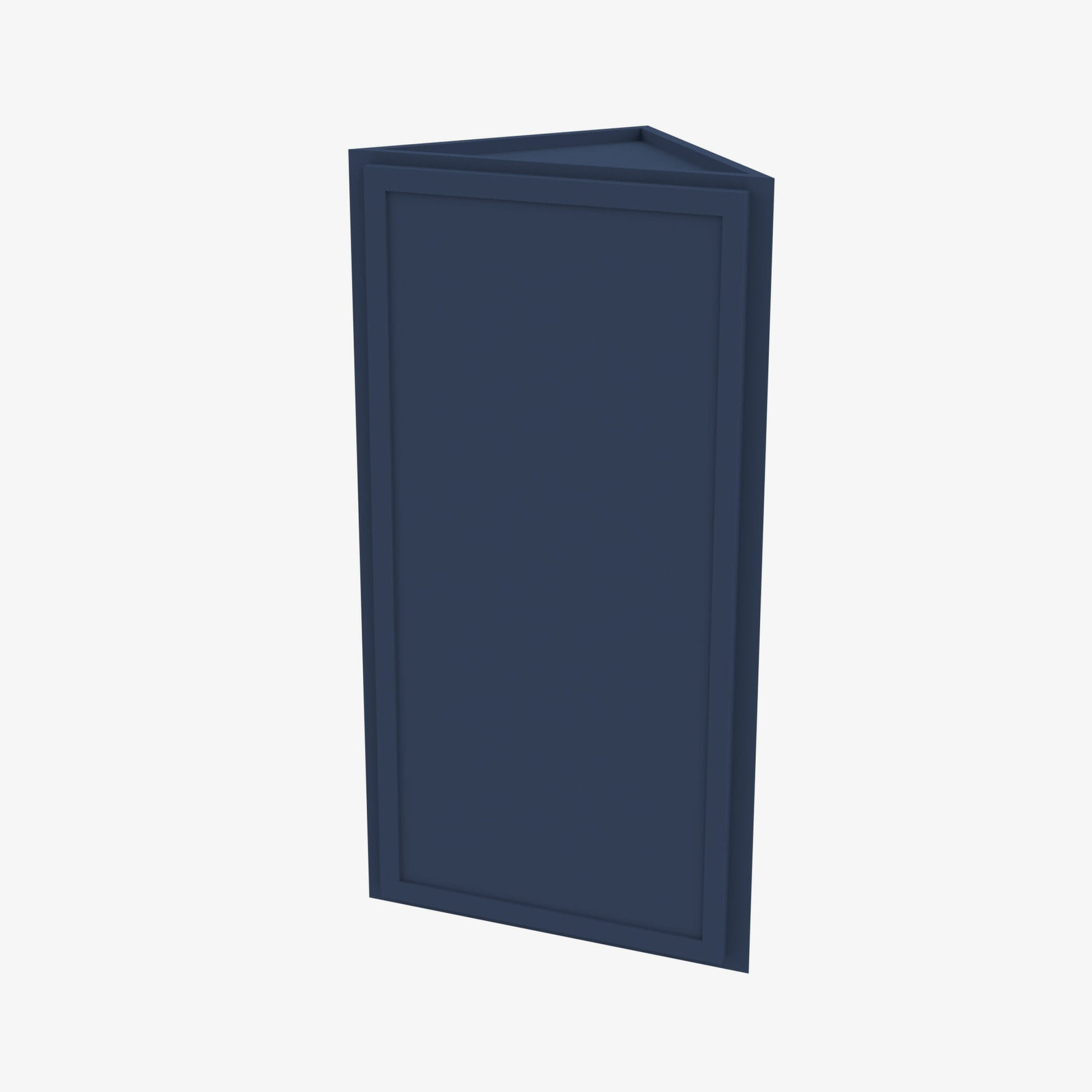PD-AW36 Single Door Cabinets 36 Inch Wall Angle Corner Cabinet | Petit Blue - image 1