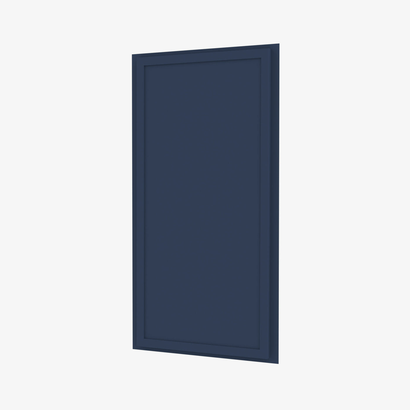 PD-AW36 Single Door Cabinets 36 Inch Wall Angle Corner Cabinet | Petit Blue