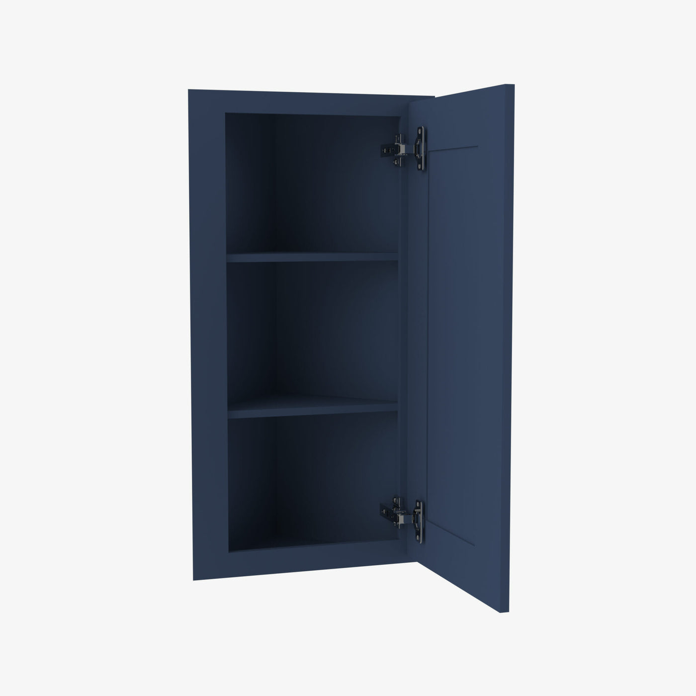 PD-AW36 Single Door Cabinets 36 Inch Wall Angle Corner Cabinet | Petit Blue