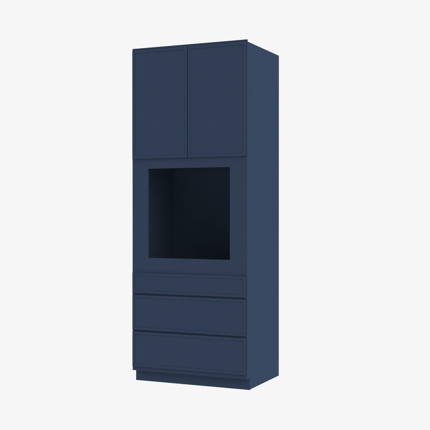 PD-OC3390B 33 Inch Tall Oven Cabinet | Petit Blue