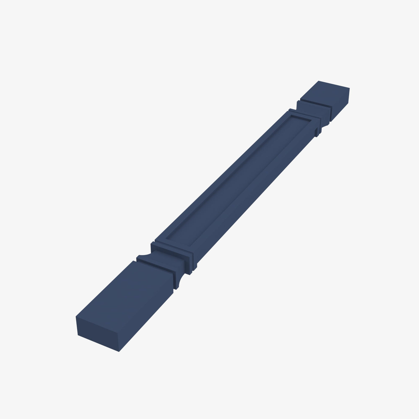 PD-POLE75-B3 Trimmable Half Decor Leg including WF3 | TSG Forevermark Petit Blue