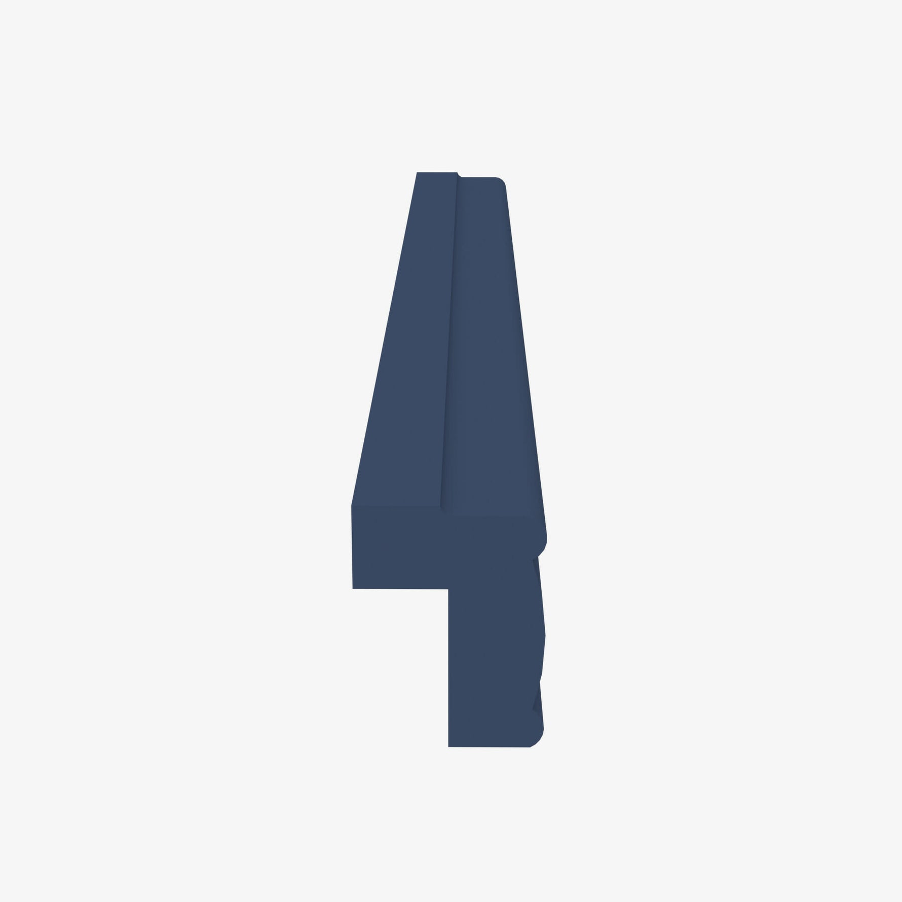 PD-TLRM8 Traditional Light Rail Molding | TSG Forevermark Petit Blue - image 1