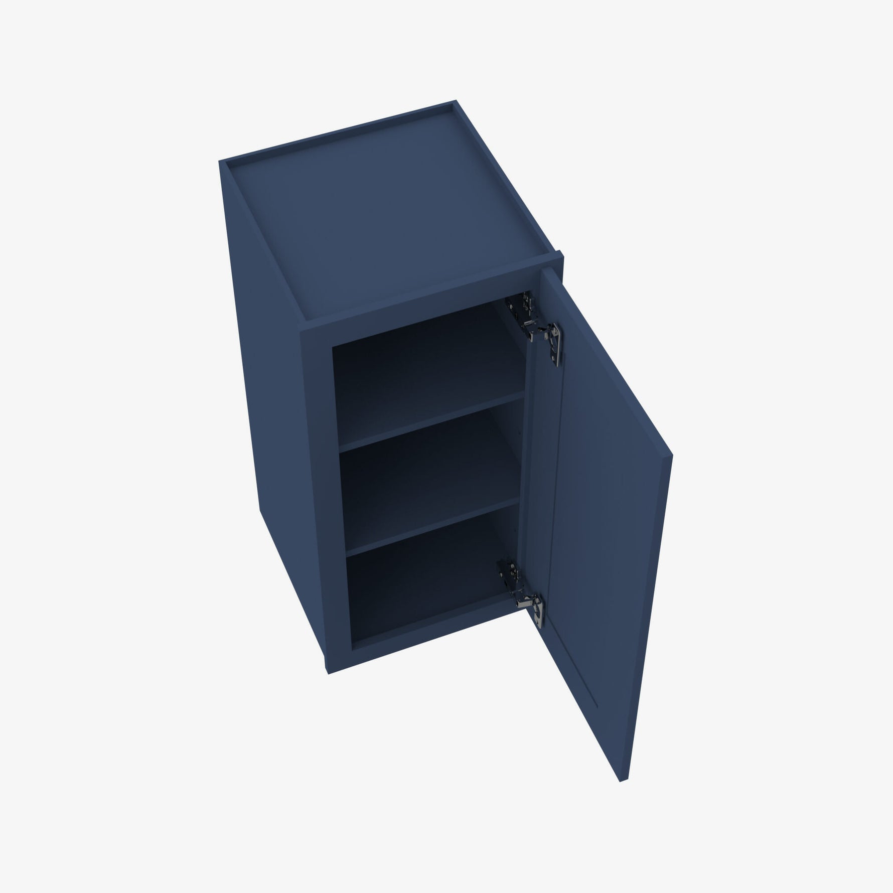 PD-W1212 Single Door Cabinets 12 Inch Wall Cabinet | Petit Blue - image 1