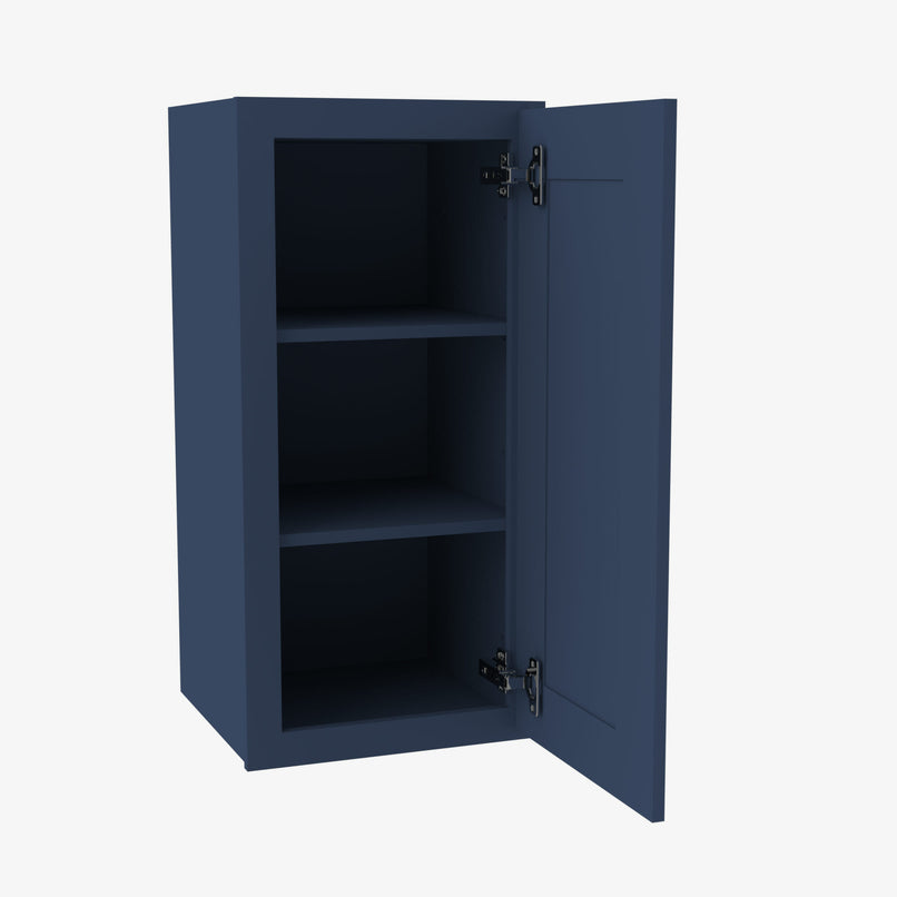 PD-W1836 Single Door Cabinets 18 Inch Wall Cabinet | Petit Blue - image 2