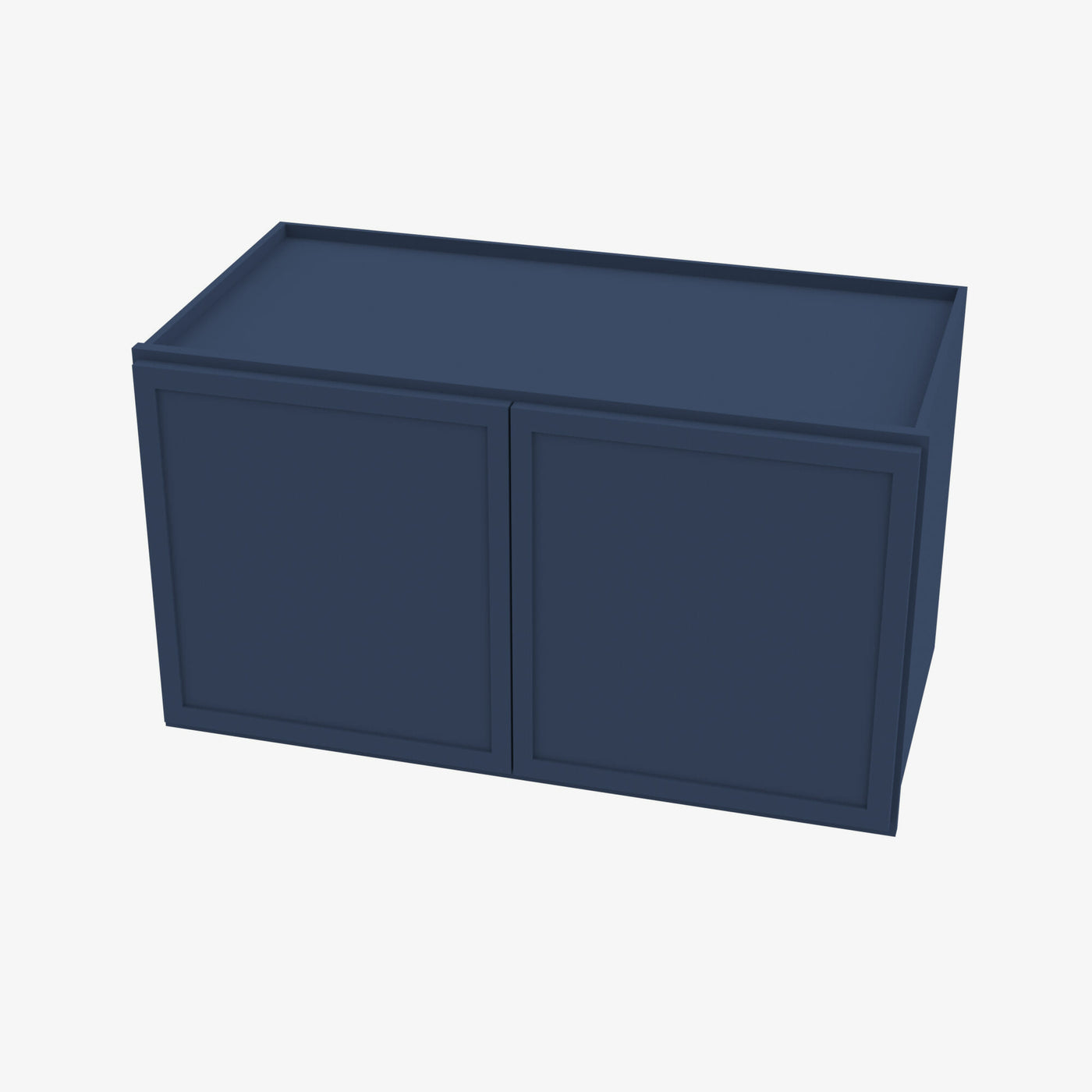 PD-W301224B Double Door 30 Inch Wall Refrigerator Cabinet | Petit Blue