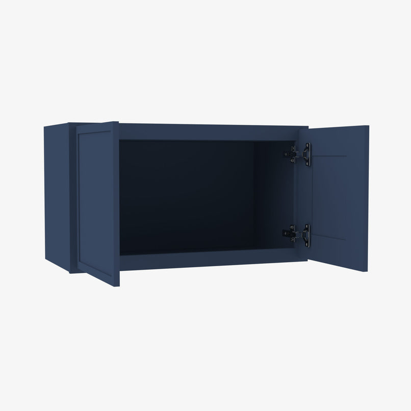 PD-W2424B Double Door 24 Inch Wall Cabinet | Petit Blue - image 2
