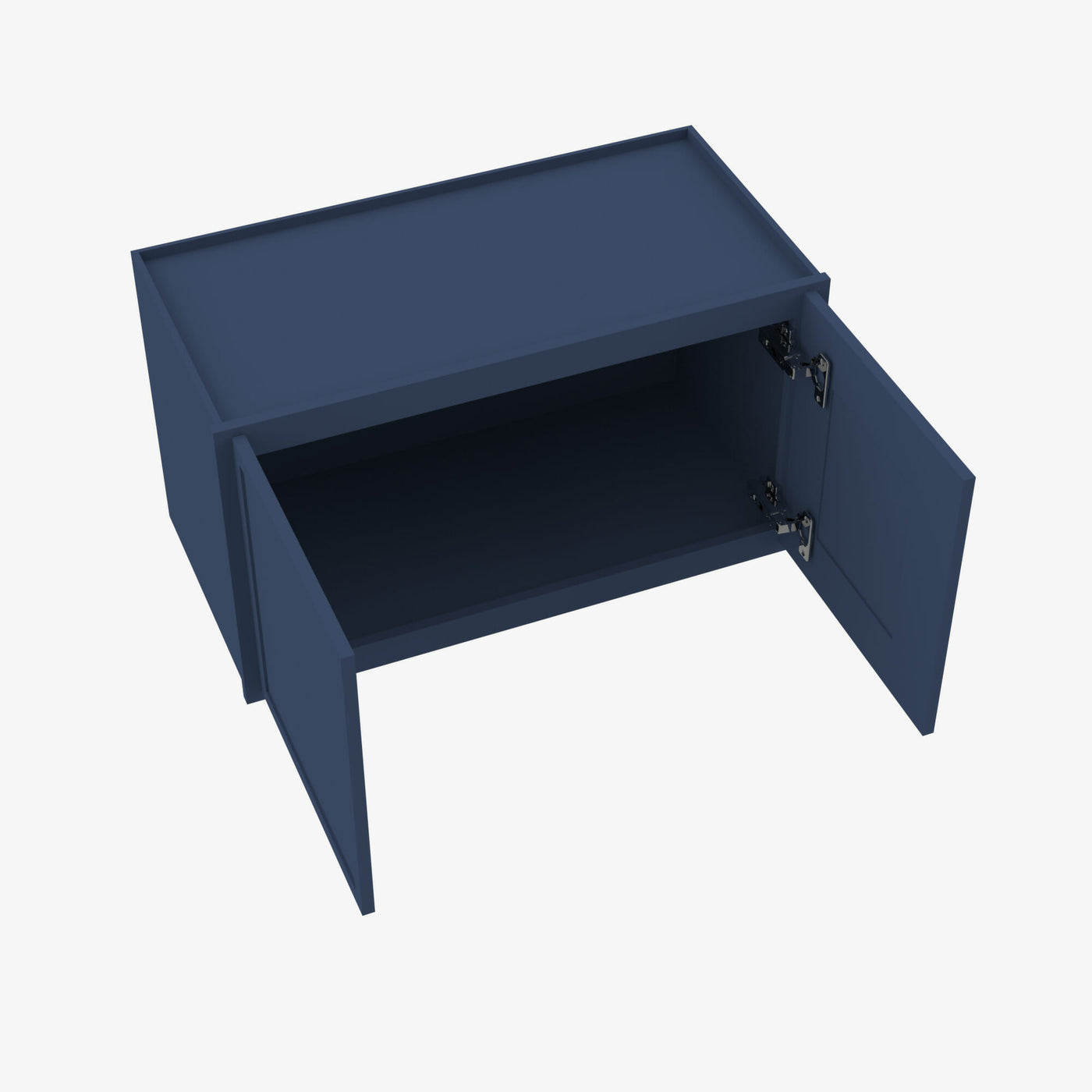 PD-W301224B Double Door 30 Inch Wall Refrigerator Cabinet | Petit Blue