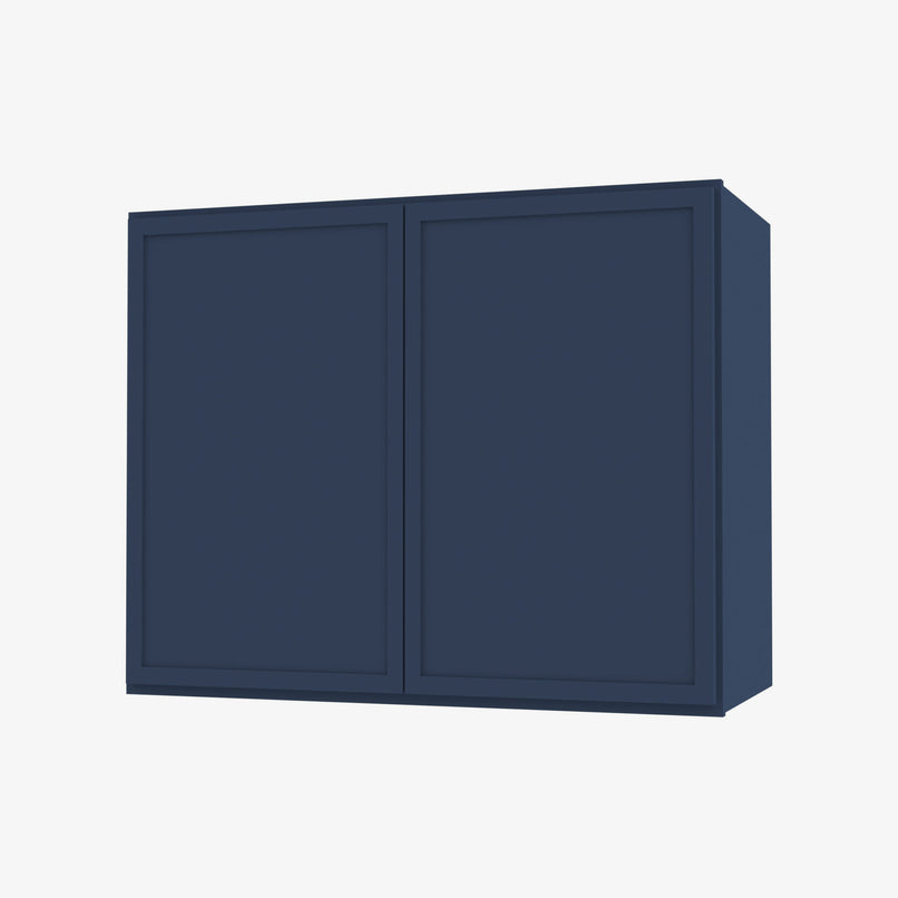 PD-W2430B Double Door 24 Inch Wall Cabinet | Petit Blue - image 1