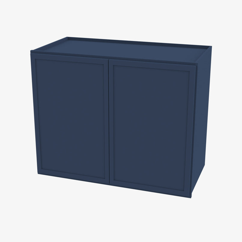 PD-W2430B Double Door 24 Inch Wall Cabinet | Petit Blue - image 2