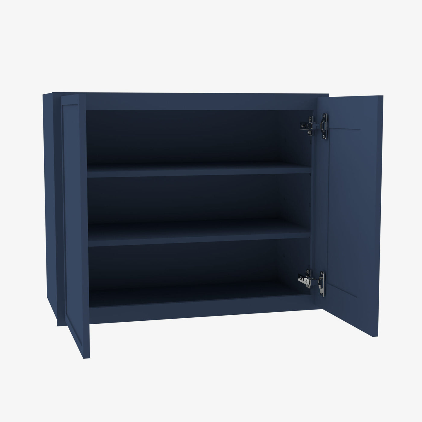 PD-W2430B Double Door 24 Inch Wall Cabinet | Petit Blue