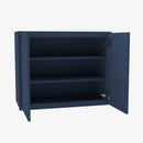 PD-W2736B Double Door 27 Inch Wall Cabinet | Petit Blue - image 4
