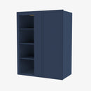 PD-WBLC30/33-3030 Single Door Cabinets 30 Inch Wall Blind Corner Cabinet | Petit Blue - image 2