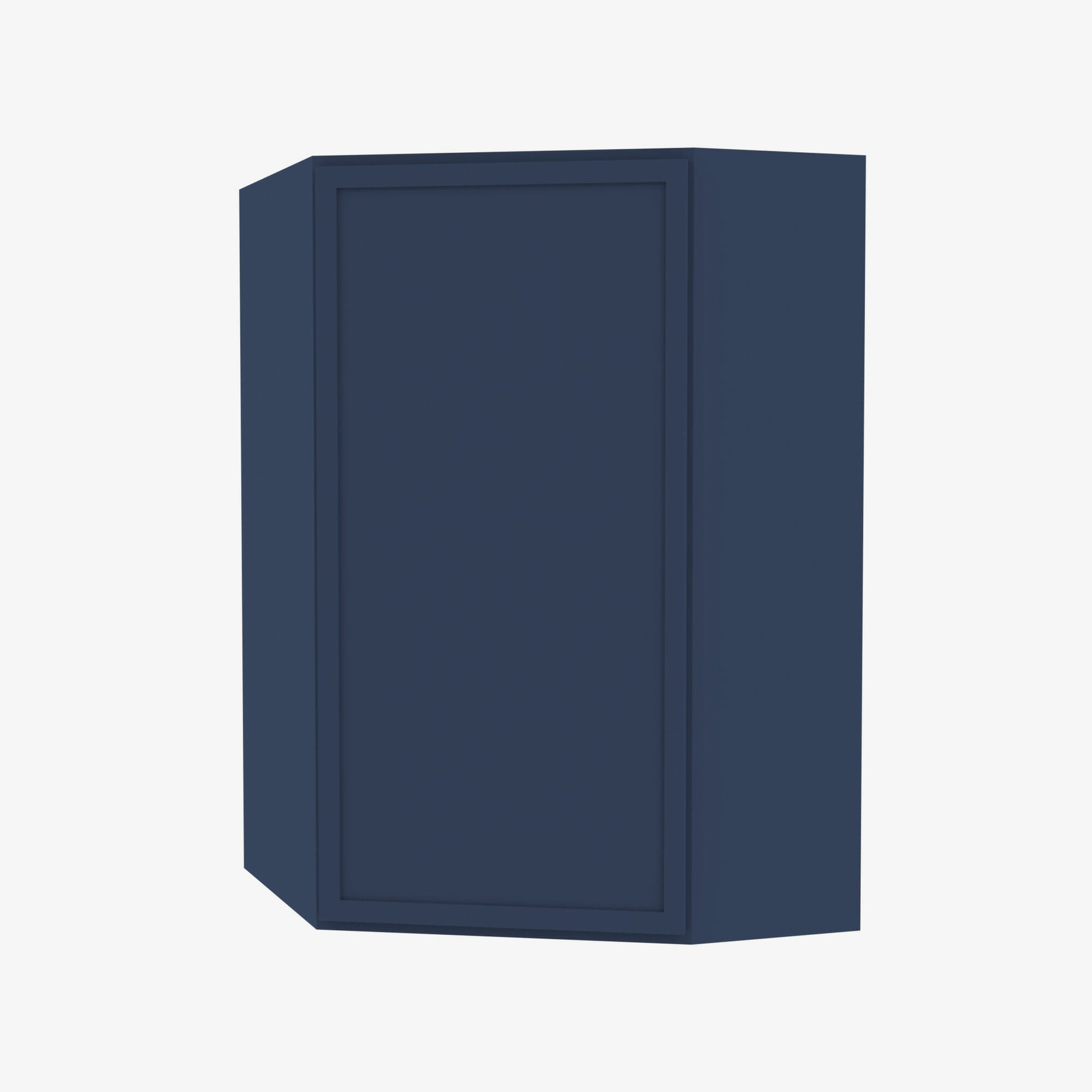 PD-WDC2442 Single Door Cabinets 24 Inch Wall Diagonal Corner Cabinet | Petit Blue - image 1