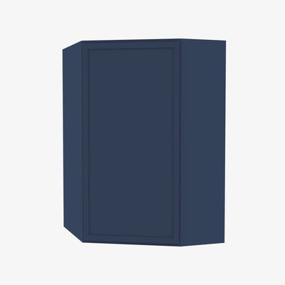 PD-WDC2430 Single Door Cabinets 24 Inch Wall Diagonal Corner Cabinet | Petit Blue - image 1