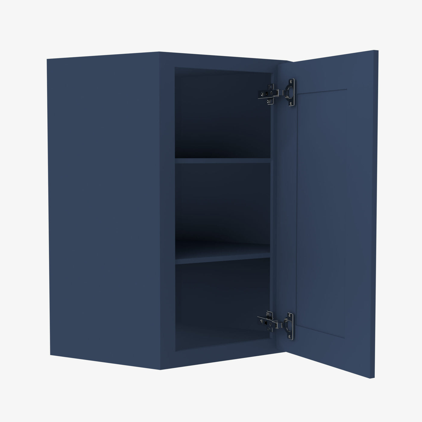 PD-WDC2412 Single Door Cabinets 24 Inch Wall Diagonal Corner Cabinet | Petit Blue