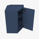 PD-WDC2442 Single Door Cabinets 24 Inch Wall Diagonal Corner Cabinet | Petit Blue - image 4