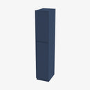 PD-WP1596 Double Door 15 Inch Tall Wall Pantry Cabinet | Petit Blue - image 1