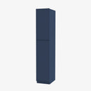 PD-WP1896 Double Door 18 Inch Tall Wall Pantry Cabinet | Petit Blue - image 3