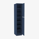 PD-WP1584 Double Door 15 Inch Tall Wall Pantry Cabinet | Petit Blue - image 3