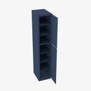 PD-WP1884 Double Door 18 Inch Tall Wall Pantry Cabinet | Petit Blue - image 1