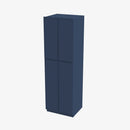 PD-WP3096B Four Door 30 Inch Tall Wall Pantry Cabinet with Butt Doors | Petit Blue - image 2