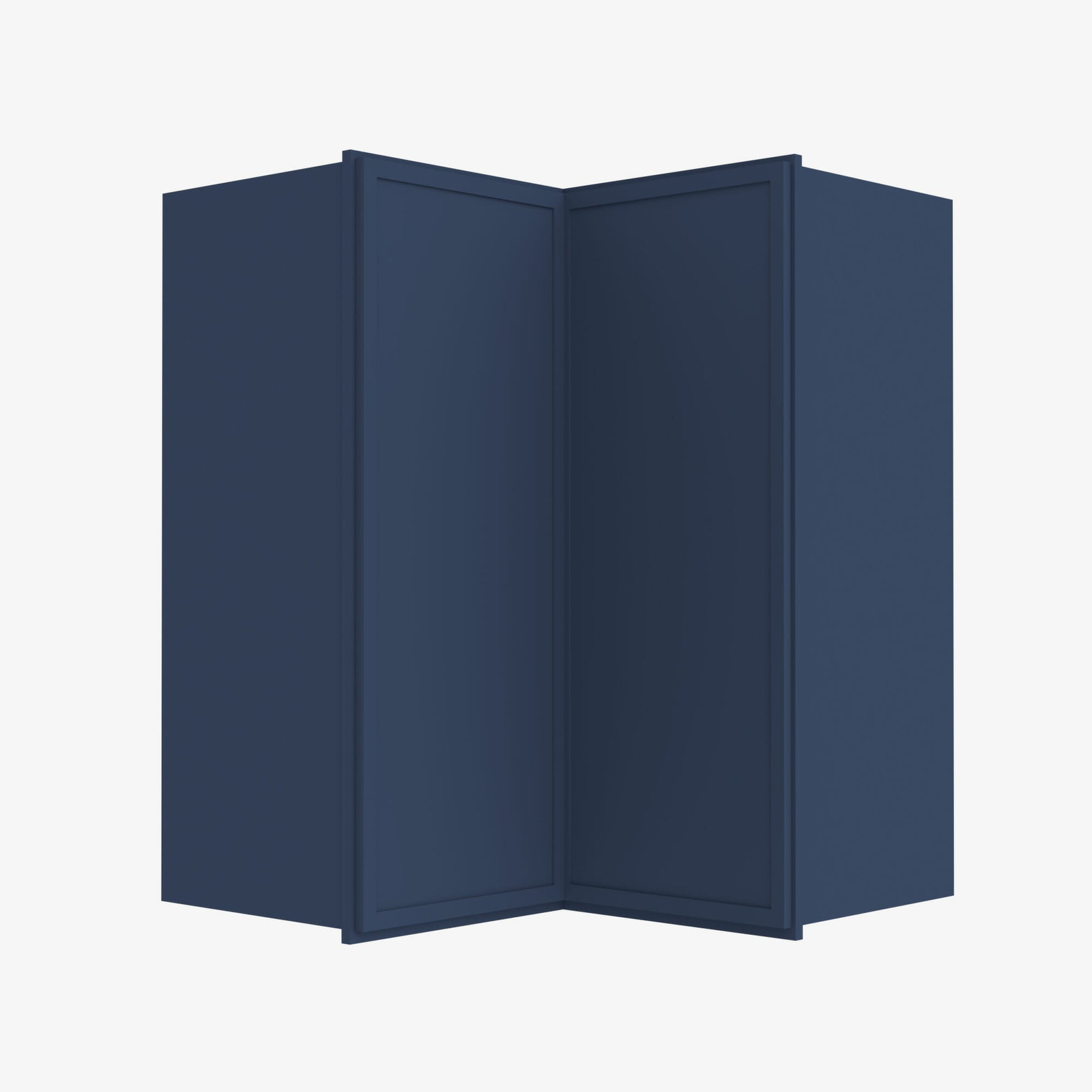 PD-WSQ2430 24 Inch Easy Reach Wall Corner Cabinet | Petit Blue - image 1