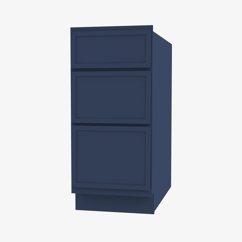 PD-SVB1521-34-1/2 15 Inch Bathroom Cabinet Vanity Drawer Pack | Petit Blue - image 3