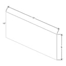 Fabuwood Value Premium Hallmark Frost 48" W X 120" H X 1/2" D Plywood - image 1