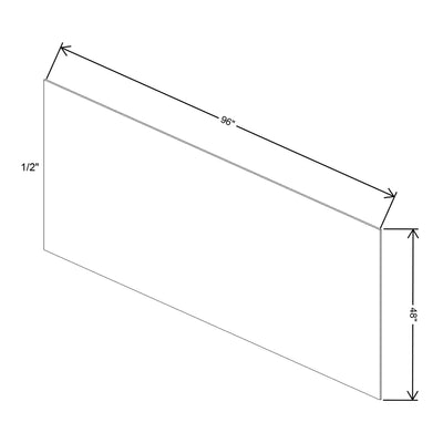 Fabuwood Allure Galaxy Dove 48" W X 96" H X 1/2" D Plywood - image 1