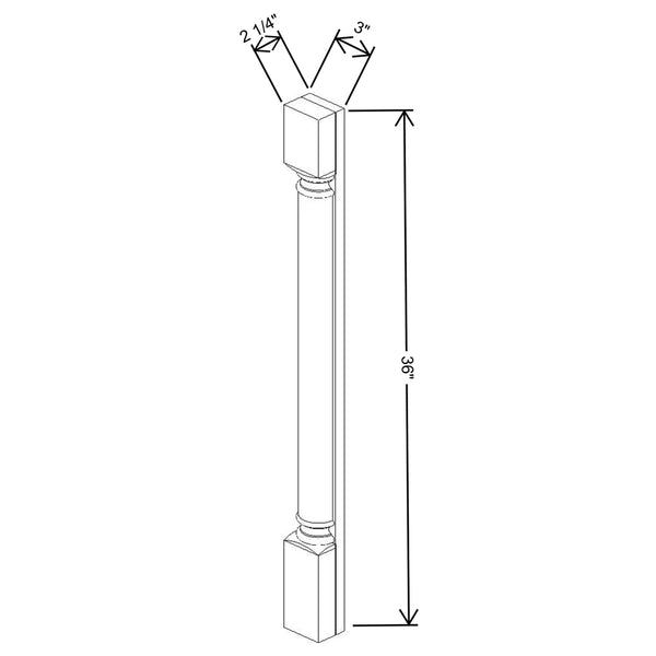 Plain Base Pilasters