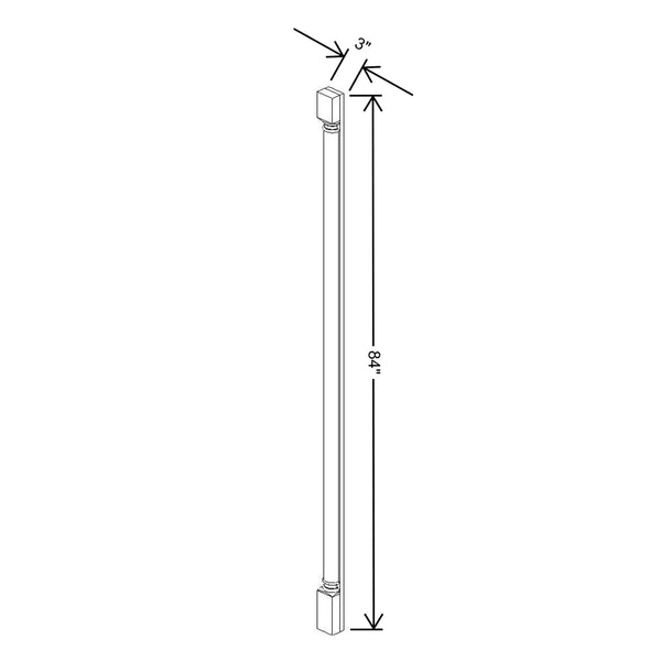 Plain Tall Pilasters
