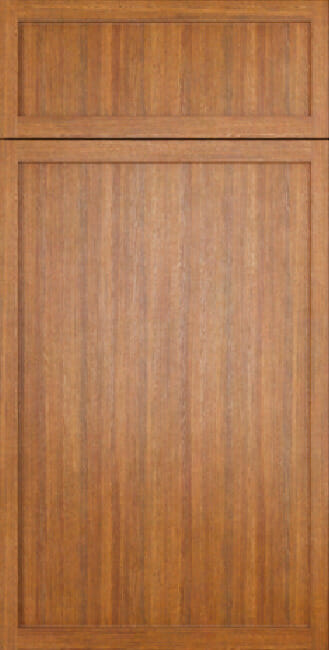 PR-W2442BGD Wall Glass Door with No Mullion and with Clear Glass | TSG Forevermark Petit Brown - image 1