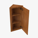 PR-AW36 Single Door Cabinets 36 Inch Wall Angle Corner Cabinet | Petit Brown - image 4