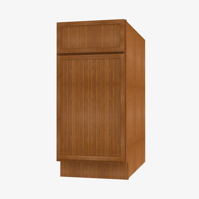 PR-B21 Single Door Cabinets 21 Inch Base Cabinet | Petit Brown - image 1