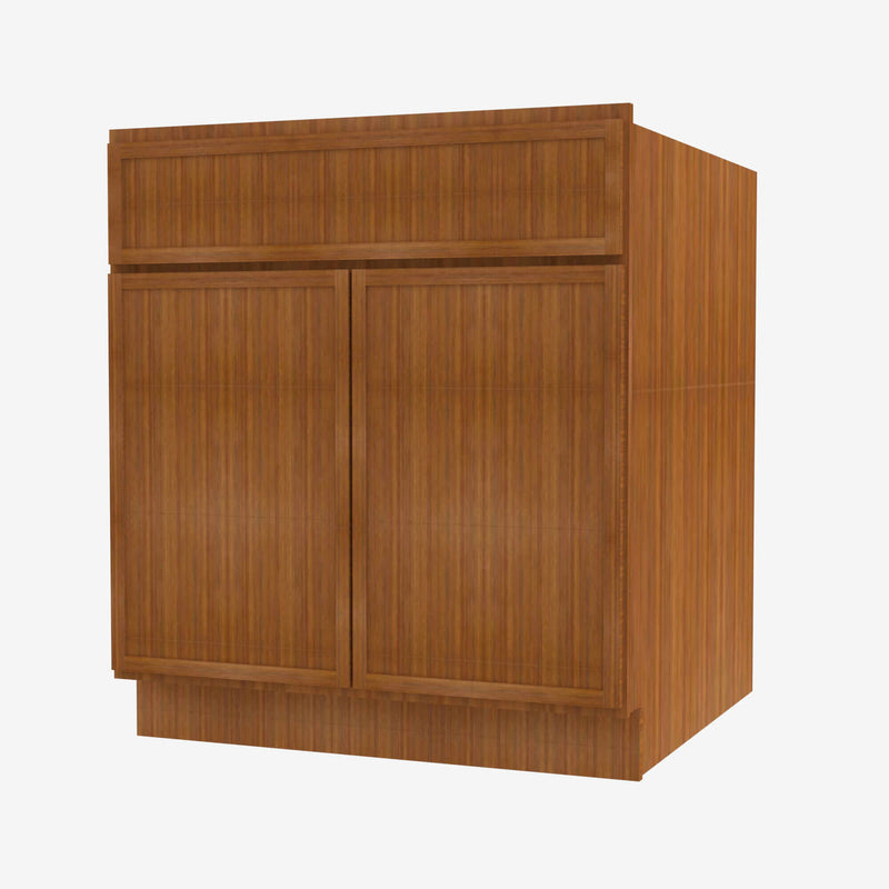 PR-B33B Double Door 33 Inch Base Cabinet | Petit Brown - image 1