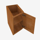 PR-BTC12L Single Door Cabinets 12 Inch Base Base Transitional Cabinet Left | Petit Brown - image 1