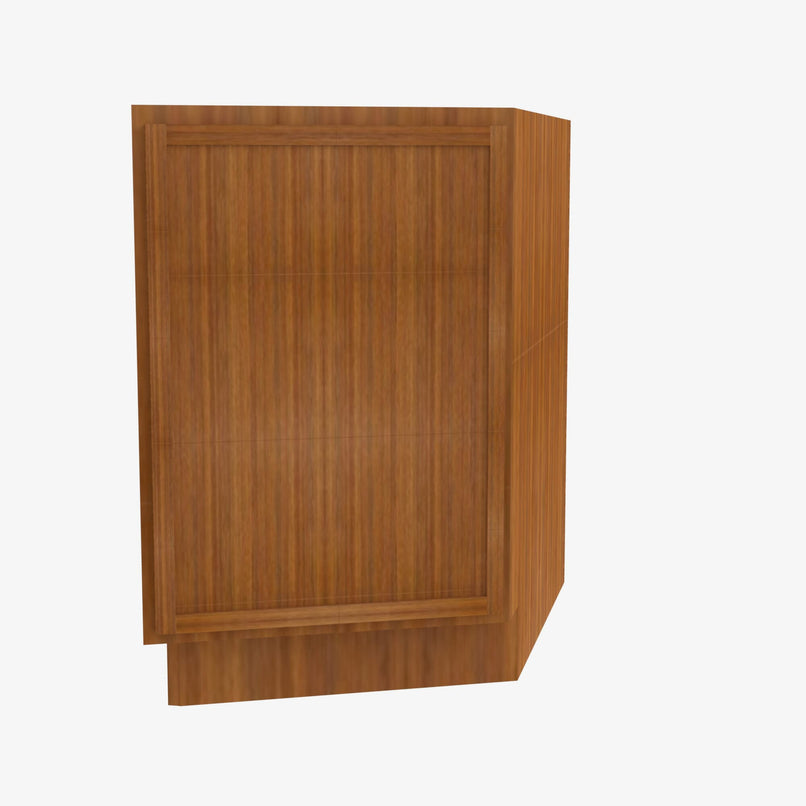 PR-BTC12L Single Door Cabinets 12 Inch Base Base Transitional Cabinet Left | Petit Brown - image 3