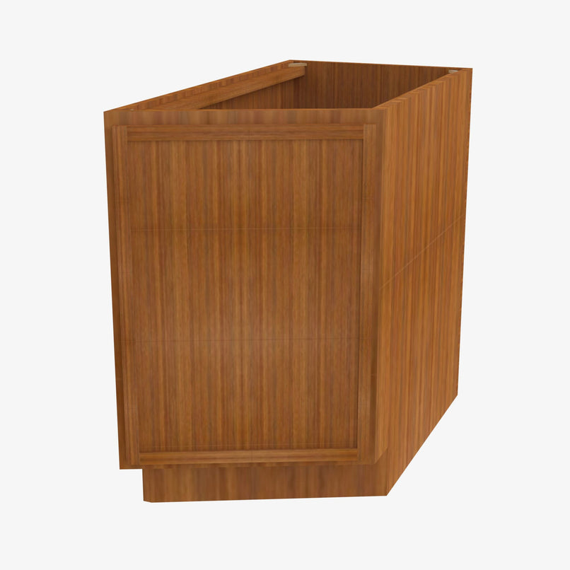 PR-BTC12R Single Door Cabinets 12 Inch Base Base Transitional Cabinet Right | Petit Brown - image 4