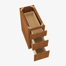 PR-SVB1521-34-1/2 15 Inch Bathroom Cabinet Vanity Drawer Pack | Petit Brown - image 1