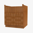 PR-FSB30B 30 Inch Farmhouse Sink Base Cabinet | Petit Brown - image 2