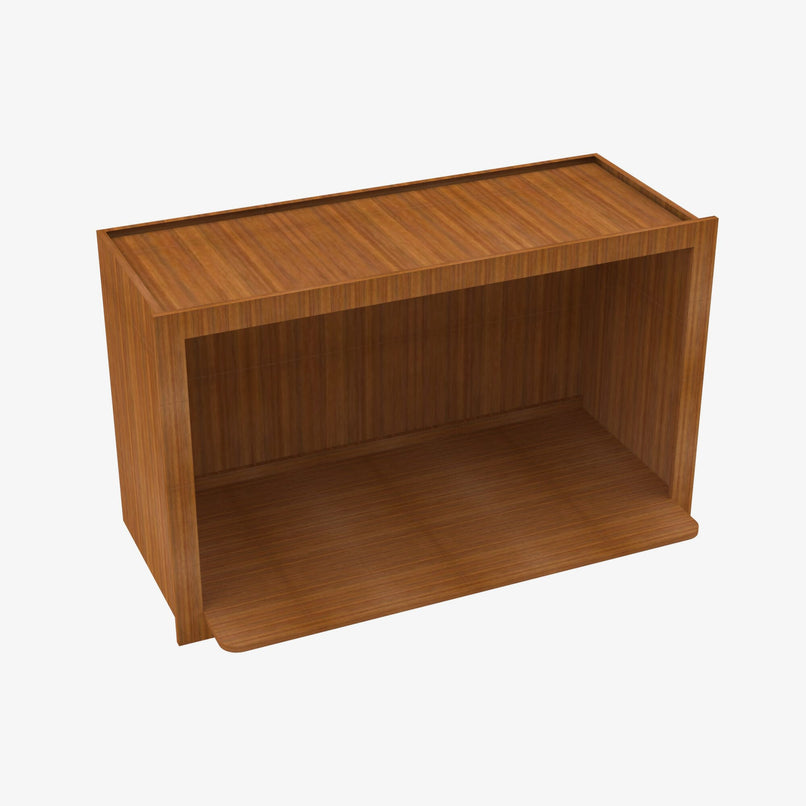 PR-MWO3018PM-12 30 Inch Microwave Oven Wall Cabinet | Petit Brown - image 4