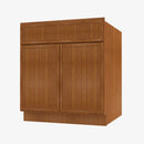 PR-S3621B-34-1/2 Double Door 36 Inch Sink Base Vanity with Drawers | Petit Brown - image 3