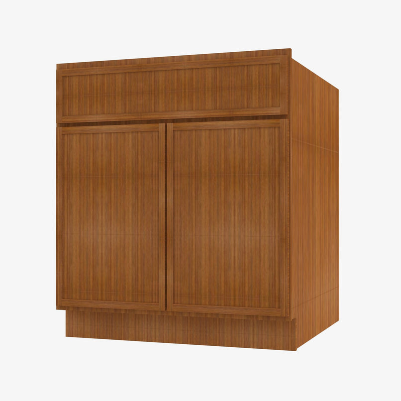 PR-SB30B Double Door 30 Inch Sink Base Cabinet | Petit Brown - image 4
