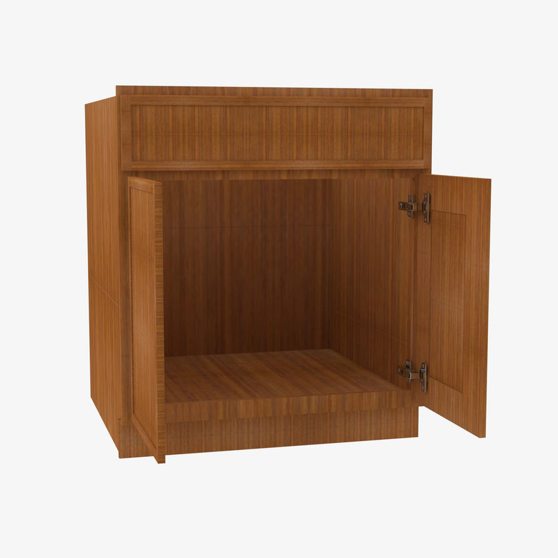 PR-SB36B Double Door 36 Inch Sink Base Cabinet | Petit Brown - image 3